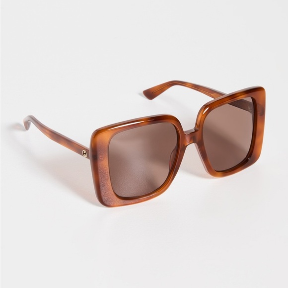 NWOT Gucci 80s Monocular Oversized Square Sunglasses 🍂 - Picture 3 of 14